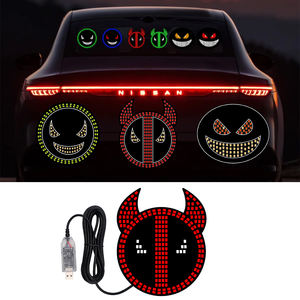 Feux LED Demon Eyes pour pare-brise avant/arrière, accessoires de voiture, décoration, lampes de mise à niveau JHS-Z-26 12V 5W - Product Image 4