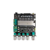 Module amplificateur audio Bluetooth 2.1 canaux ZK-TB22P TPA3116 avec potentiomètre pour modules électroniques externes