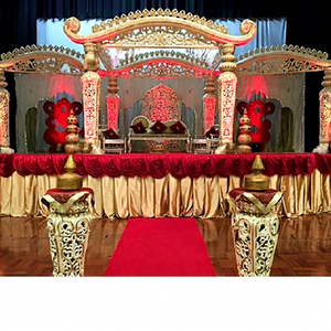New Indian <b>Wedding</b> Mandap Design Heavy Fiber Carved <b>Wedding</b> Mandap Indian <b>Wedding</b> Ceremonial Mandap california - Product Image 1