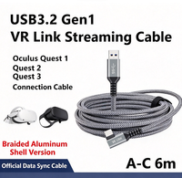 Kabel Link Quest3 PICO3/4 Kabel Streaming Steam VR untuk Komputer Host 3m 5m