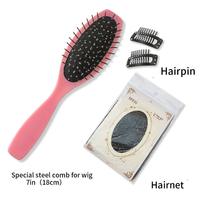 Perruque longue en dentelle noire pour femmes avec frange, aspect naturel pour le cosplay (y compris un kit d'entretien de la perruque) 25 pouces