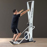 Simulateur de ski Fitness Commercial Gym Equipment Ski Erg Machine Autres sports et divertissement Rameur à air