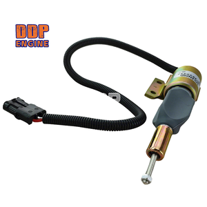 Válvula solenoide de corte de combustible SA-4892-24 6735-81-9160 para Cummins 6BT R220-5 R210-3 PC200-6 24VDC - Product Image 1