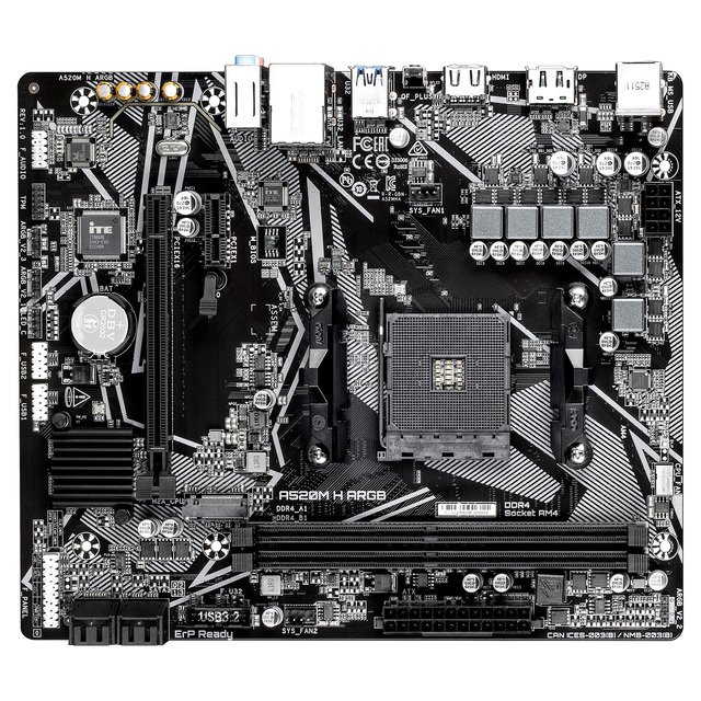 Ga AM4 DDR4 Motherboard A520 A520M AORUS ELITE A520M H A520M S2H A520M DS3H GA-A520I-DASH A520M DS3H V2 A520M H ARGB A520M K V2