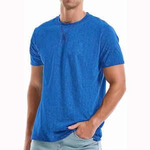 OEM Design Men's Summer Casual T-Shirt Quick Dry 100% Cotton Custom Logo Printed Solid Pattern Formal Style <b>Tshirt</b> - Product Image 1