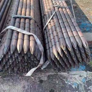 Tige d'injection <span class=keywords><strong>de</strong></span> coulis <span class=keywords><strong>de</strong></span> ciment pour soutènement avancé <span class=keywords><strong>de</strong></span> tunnels, pentes et mines, avec ancrage creux et fixation rocheuse - Product Image 2