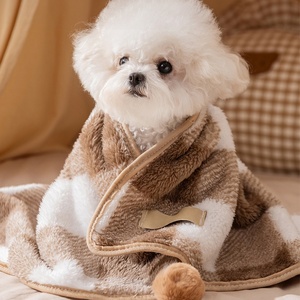 ผ้าห่มลายสก็อตสำหรับสุนัขและแมวทุกขนาด ใช้ในบ้าน นุ่มสบาย เป็นมิตรกับสิ่งแวดล้อม หรูหรา - Product Image 3