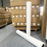 Vente en gros de rouleaux de papier blanc de haute qualité, 100 g/m², taille personnalisable, taux de transfert élevé, tissus textiles imprimés par sublimation en jersey
