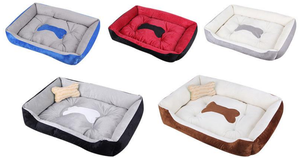 Neue heiß verkaufte Fabrik auf Lager Niedriger Preis und MOQ-Haustier zubehör Verschleiß festes, bequemes Katzen-und Hunde bett aus weichem Stoff - Product Image 4