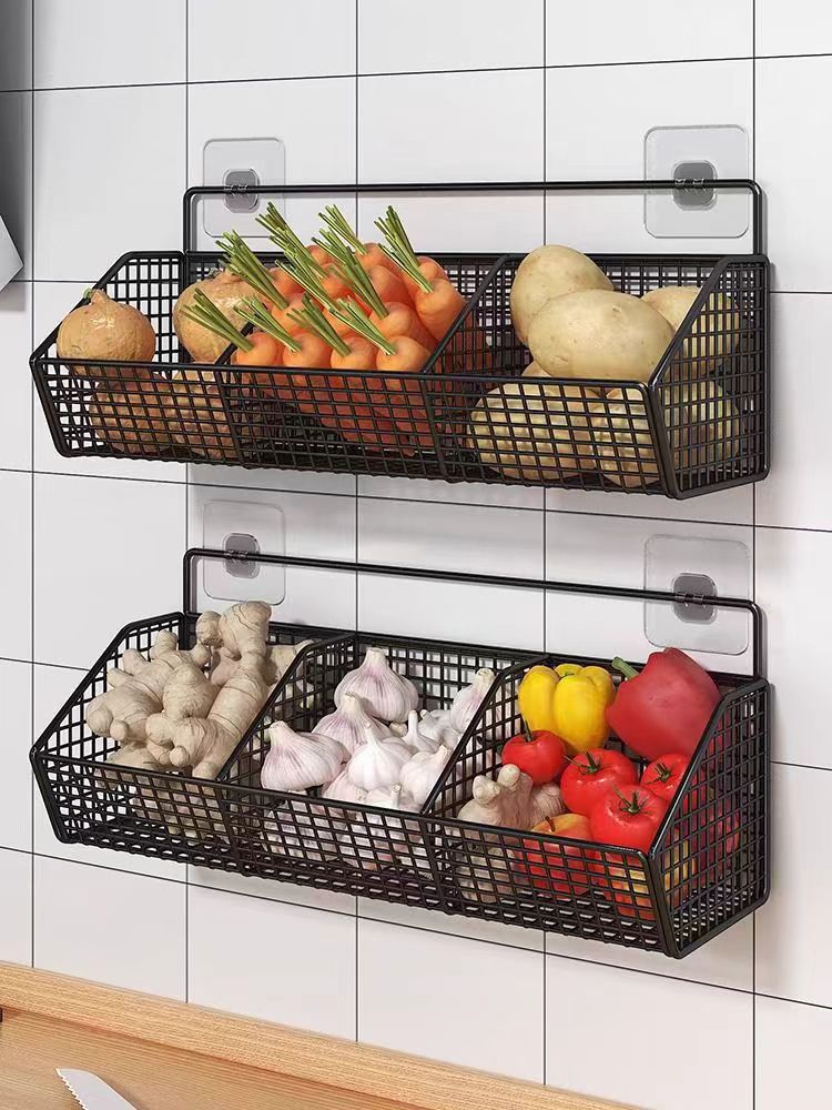 Grille noire à trois compartiments - avec patch