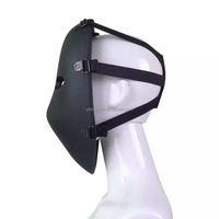 Écran facial balistique intégral en aramide, protection faciale de niveau IIIA avec casque FAST, sangle réglable pour la sécurité