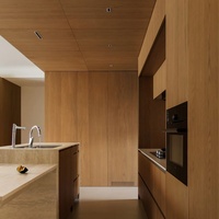 Panneaux muraux en placage de bois de bambou carbonisé pour la décoration intérieure