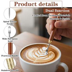 Outil de <span class=keywords><strong>distribution</strong></span> de <span class=keywords><strong>café</strong></span> à double tête en acier inoxydable, outils à <span class=keywords><strong>café</strong></span> expresso pour une <span class=keywords><strong>distribution</strong></span> uniforme des grains et une brassage professionnel - Product Image 3