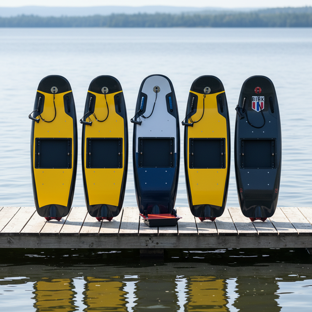 Electric Carbon Fiber Jet Surfboard with 48V Battery New Outdoor Seaside Water Surfing Gear Including Remote Control and Bag