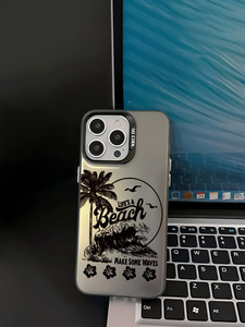 Coque de téléphone antichoc à imprimé surfeur rétro pour <span class=keywords><strong>iPhone</strong></span>, idéale pour les amateurs d'été, compatible avec <span class=keywords><strong>iPhone</strong></span> 17/16/15/14 <span class=keywords><strong>Pro</strong></span> <span class=keywords><strong>Max</strong></span>, coque de voiture - Product Image 4