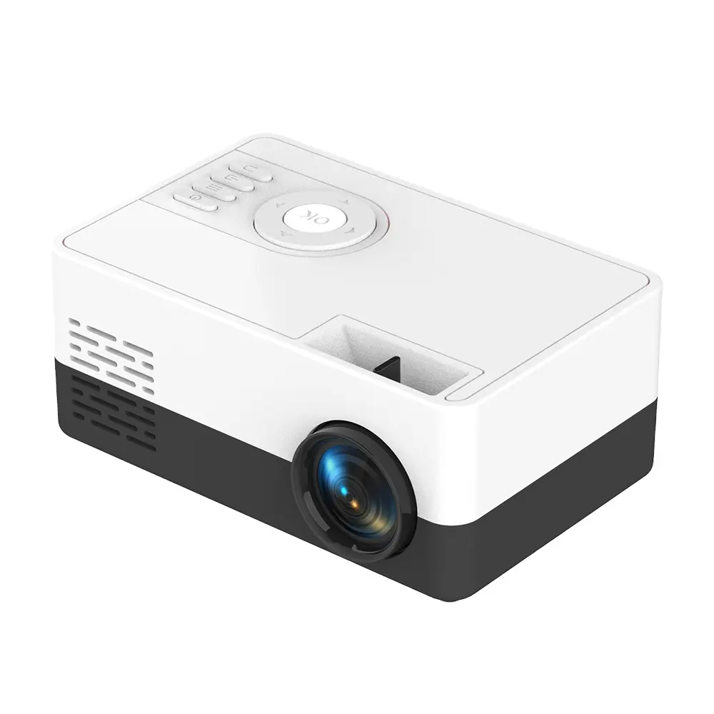 Salange Mini Projector J15 1000 Lumens Portable Home Cinema Video Beamer LCD LED Projector Support 1080P Kids Story Proyector