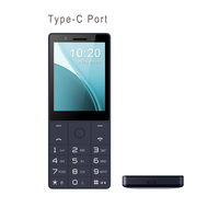 Téléphone portable Android 4G avec écran tactile de 2,8 pouces, clavier et applications WhatsApp, Facebook, YouTube