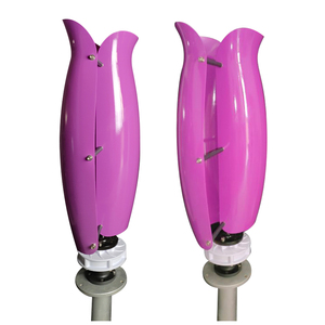 VAWT 800W 12V / 24V New Arrival Flower Tulip Shape Vertical Turbinas Eolicas Verticales Wind <b>Generator</b> ST-800 Wind Gener - Product Image 6