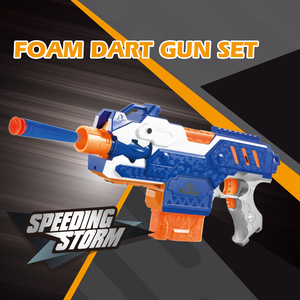 Ensemble de jouets de pistolet à air comprimé à balles souples pour enfants-Jeu de tir à fléchettes en mousse sûr avec conception de style tireur d'élite pour le jeu intérieur et extérieur de l'armée - Product Image 2
