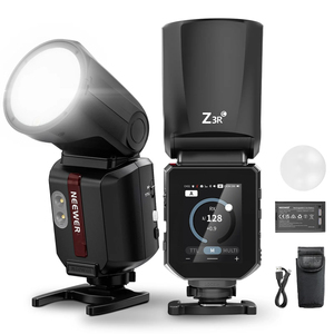 Flash cobra NEEWER Z3R 100Ws 24G TTL pour <span class=keywords><strong>Canon</strong></span> avec écran tactile, 1/8000s HSS 500, puissance maximale pour la prise de vue en continu - Product Image 1
