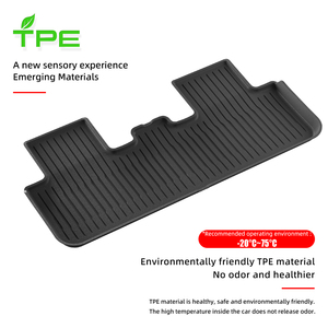 Doublures de sol en <span class=keywords><strong>TPE</strong></span> de haute qualité tapis de voiture imperméable doublures de voiture antidérapantes moulage par injection tapis de sol de voiture pour Tesla modèle Y 2019-2025 - Product Image 4