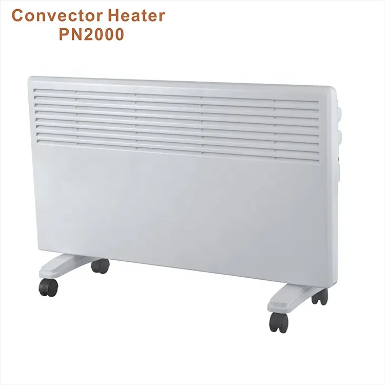 Convector Radiator Heater 2000W with Adjustable Thermostat for living and bathroom wall-mounted Heaters