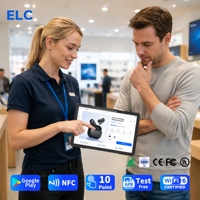 Tableta Comercial Android 16 de 10.95 Pulgadas, GMS, 4GB, 64GB, 1920X1200, Pantalla Táctil, para Catálogo de Productos y Ventas en Tiendas