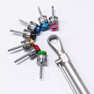 Bộ dụng cụ sửa chữa cấy ghép nha khoa 10-70ncm Ratchet Drive tuốc nơ vít làm đẹp với mô-men xoắn chìa khoá nguồn điện thủ công - Product Image 6