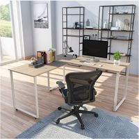 Bureau d'ordinateur en forme de l, bon marché, offre spéciale, bureau d'angle, table d'étude, pour la maison,