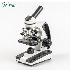 SCIEDU顕微鏡成人子供用40X-2000X複合単眼顕微鏡学校実験室家庭教育スライド付き - Product Image 1