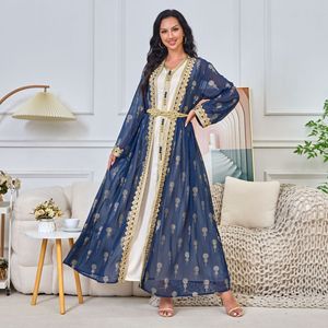 <span class=keywords><strong>Robe</strong></span> d'été vintage <span class=keywords><strong>arabe</strong></span> deux pièces brodée, Abaya, Cardigan, Gilet – Prêt à l'emploi <span class=keywords><strong>pour</strong></span> le commerce transfrontalier au Moyen-Orient - Product Image 2