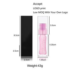 Venta al por mayor, tinte hidratante regordete, aceite mágico para labios, aceite de labios brillante de fruta vegana, brillo de labios transparente líquido de etiqueta privada - Product Image 4