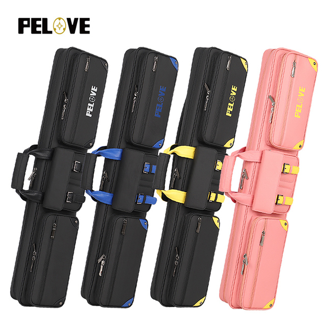 Custom 4b4s Pool Cue Case Bag 8 Holes Hard Pu Leather Billiard Cue Cases Accessories