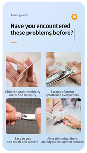 กรรไกรตัดเล็บเด็กแบบอัตโนมัติ พร้อมไฟ LED ABIS สำหรับเด็กทารกและเด็กเล็ก - Product Image 5