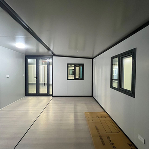 บ้านเคลื่อนที่สำเร็จรูปแบบพับได้ ขยายได้ ขนาด 20 40 ฟุต รุ่นโมเดิร์นลิฟวิ่ง 2 3 แผงเหล็กแซนวิช - Product Image 6