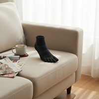 Chaussettes de sport à cinq doigts Marathon haute performance pour hommes, femmes et jeunes, tricotées, pour l'été et le printemps, CoolMax
