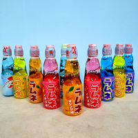 Vente en gros de boisson japonaise exotique, boisson gazeuse en billes de Hata, 200ml