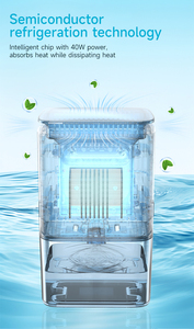 Deshumidificador Desecante Portátil con Apagado Automático y Pantalla LED para Hogar, Auto y Autocaravana - Capacidad de 550 Pintas/24h, 300 Pies Cuadrados Cobertura en pies - Product Image 4