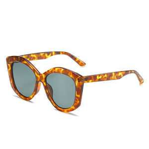 2021 Women's Street Shooting Fashion Cat's Eye Ink Sunglasses <b>Large</b> <b>Frame</b> All- Match Glasses Tac European American Internet - Product Image 5