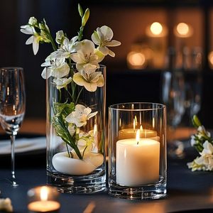 Nordic Creative Art Deco Glass <b>Vase</b> Clear Transparent Custom Shape Small <b>Mini</b> Table Luxury Wedding Decor Centerpiece Plants - Product Image 4