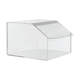 Clear Acrylic containers for food/Plastic Acrylic storage bins candy bin