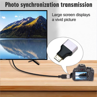 Adaptateur audio-vidéo multifonctionnel 60HZ HDTV 1080P 1080I, connecteurs et convertisseurs audio-vidéo mini 8K