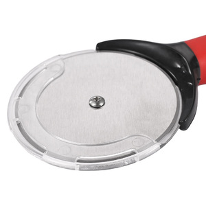 Coupeur de rouleau à pizza en acier inoxydable avec logo personnalisable outil de coupe de roue à tarte en métal cuisson trancher les pizzas tartes pâtisseries - Product Image 4