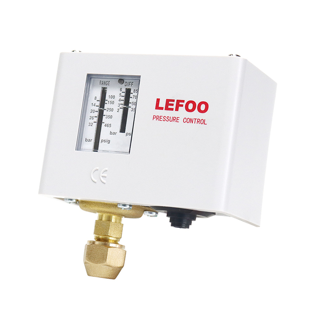 For Adjustable Pressure Switch with Cut-off Controller for HVAC Pumps Refrigeration Systems