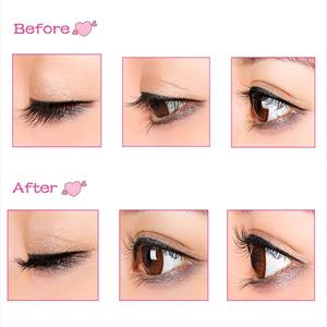 Wimpern zange Eingebauter Kamm Prise Schmerzfrei Natürlich Lang Natürlich Weich Alle Augen formen Größen 5 Silikon-Nachfüll kissen - Product Image 4