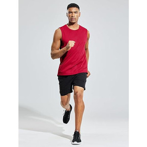 Best Quality Solid Tank <b>Top</b> Fitness Sports Vest Cotton Custom Sportswear Workout <b>Shearing</b> Men Gym Tank <b>Tops</b> - Product Image 4