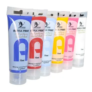 Art Supplies 75 ml Acrylic Paint from Factory