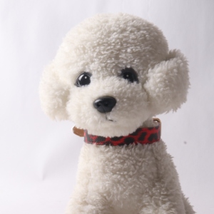 Zhongru kalung anjing desain baru, perlengkapan hewan peliharaan PU mewah Multi warna macan tutul seri PU kerah anjing gesper logam - Product Image 2