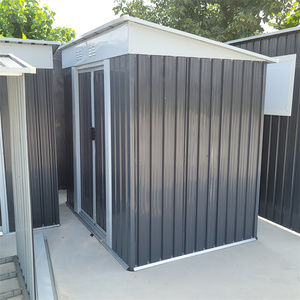 Abri de jardin moderne Huiding <span class=keywords><strong>en</strong></span> <span class=keywords><strong>bois</strong></span> traité sous pression avec cadre métallique du Shandong, couverture de 10x10 pieds, <span class=keywords><strong>toit</strong></span> <span class=keywords><strong>plat</strong></span>, facile à assembler - Product Image 4