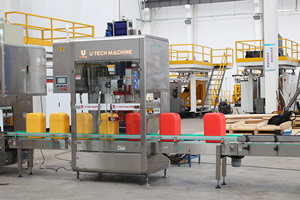 Linea di Riempimento e Tappatura Automatica Lineare per Liquidi, Fluidi, Lubrificanti e Oli - Product Image 3